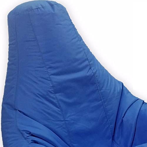 Sillón de videojuegos para tu zona gamer con reclinación total y acabado azul Milageto 5