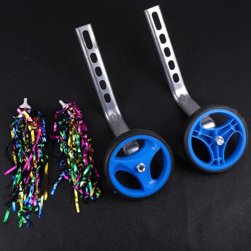 Set de ruedas de entrenamiento Alipis Bike, ruedas auxiliares universales de 12-20 pulgadas con soporte y cinta para niños, equilibrio y seguridad en bicicleta color aleatorio miniatura 7
