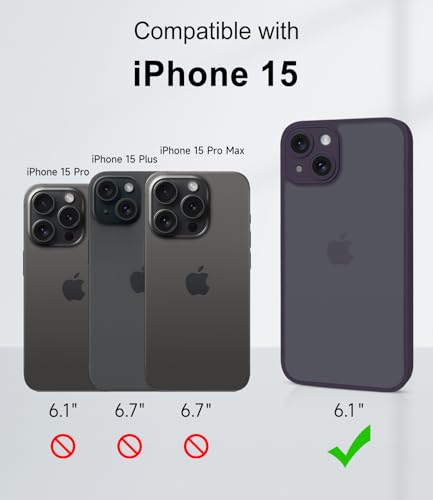 Mootobo for iPhone 15 Case with Camera Lens Full Cover Protection - Image 4