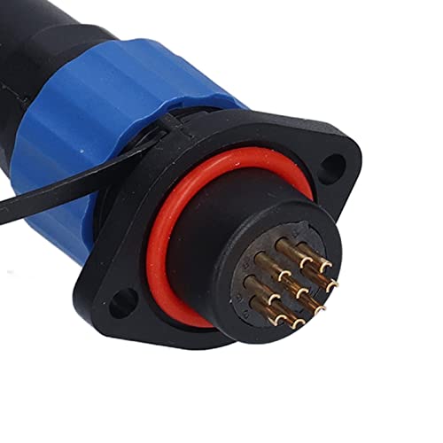 Conector de aviación Aramox SP16 de cobre y PA66 miniatura 7