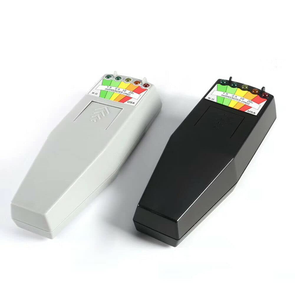 Digital LCD EMF Meter Detector Electromagnetic Field Radiation Tester Dosimeter (Black)