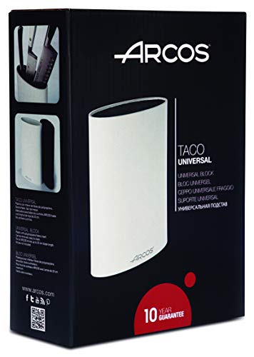 Arcos Knife Block, Average, White #TOP2
