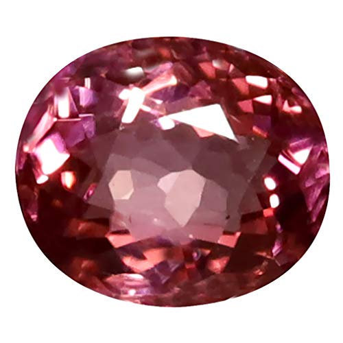 Tourmaline rose ovale 0,90 ct, pierre gemme naturelle idéale pour cadeau précieux