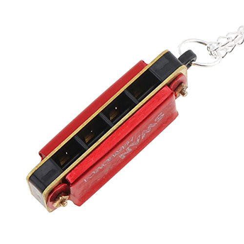 Origlam 3Pcs Mini Swan Harmonica Key Of C, 4 Holes 8 Tones Harmonica #TOP5