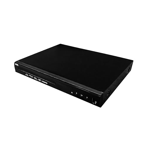 ONN Blu-ray Player with HD Video Output up to 1920x1080 Pixels, 100147615, Black (Renewed)