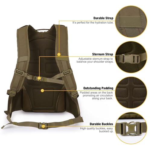 Image of Mardingtop 18L /28L Backpack Tactical Trekking Backpack Outdoor Hiking Backpacks for Camping Hiking Travel