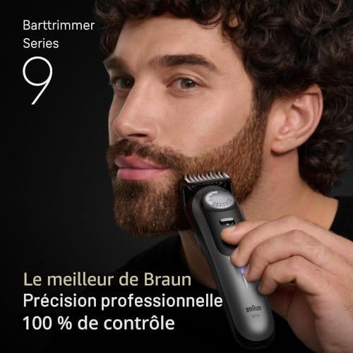 Tondeuse à barbe Braun BT9560 Wet&Dry 52 réglages Précision Li Ion - vue 5