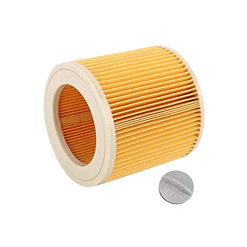 2X Cartridge Filter for Karcher WD WD2 WD3 Series Wet&Dry Vac Vacuum Cleaner