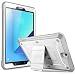 Produktbild SUPCASE Hülle Kompatibel für Samsung Galaxy Tab S3 9.7 Case 360 Grad Robust Schutzhülle Schlagfest Cover [Unicorn Beetle PRO] mit integriertem Displayschutz und Ständer, Weiß/Grau
