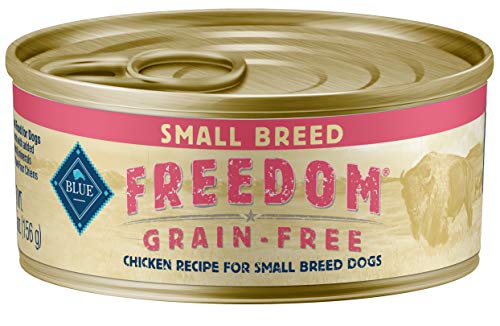 Blue Buffalo Freedom Grain Free Natural Adult Small Breed Wet Dog Food, Chicken 5.5Oz Cans (Pack Of 24) #TOP1