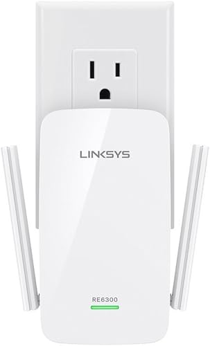 Miniatura 2 de Linksys AC750 Boost - Extensorrepetidor de rango Gigabit Wi-Fi de doble banda RE6300 (renovado)