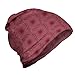Produktbild ABAKUHAUS Kastanienbraun Unisex Beanie, Spirals Motive Grafik-Design, Wandern im Freien, Pale Maroon Mauve Taupe