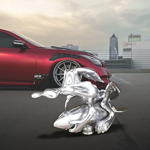 Coyote Hood Ornament, Vintage Car Decoration Art Metal Hood Decoration Rocket Car Hood Ornaments Self-Adhesive Convoy Decor Emblems For Bonnet Car Motorcycles Vehicles Trucks Decoration Styling #TOP4