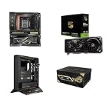 ASUS ROG 20th Anniversary Limited Edition 4-Piece Hardware Bundle: X870E Crosshair Motherboard with Ryujin 360 AIO, RTX 5090 Astral GPU, Thor 3000W Power Supply & GR20 Open Case - Collector's Item