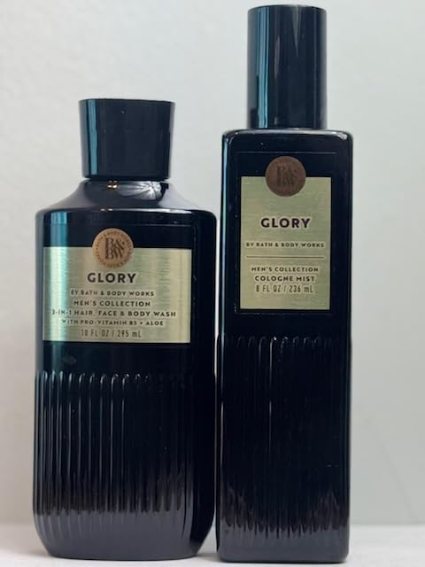 Body Care - BBWs Glory Men's Cologne Mist and Body Wash Duo Set (Packaging may vary)