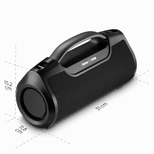 Hama Altavoces portables stéréo Bluetooth 5.0 avec USB C et IPX6 - vue 7