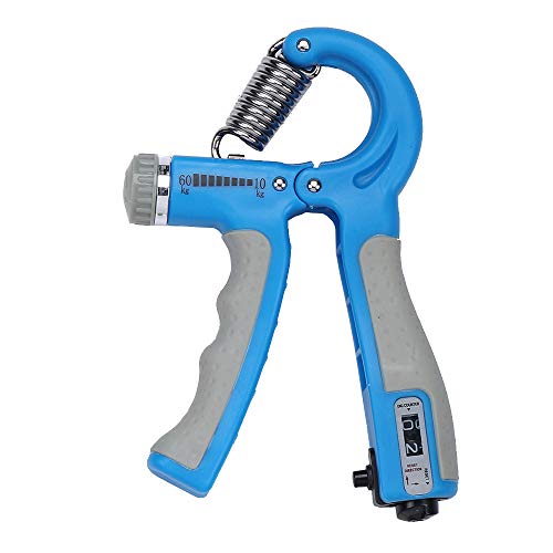 Andoer Fitness Hand Grip Strengthener Exercitador Resistência Ajustável Antiderrapante Pinça Aumenta