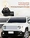 LANDSIN Front DRL Daytime Running Light Turn Signal Lamp Bulb Fit for Jeep Renegade 2014 2015 2016 2017 2018 2019 2020, without Wires, Black