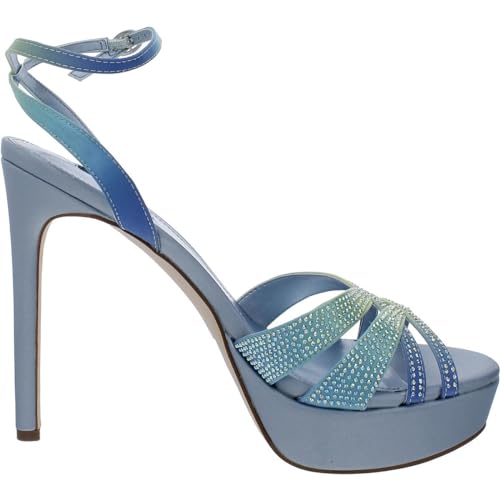 Nine West Women's Ankle Strap Open Toe Heeled Sandal2