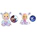 CRY BABIES Goodnight Starry Sky Jenna Bambola per la Nanna e la Buonanotte con Lacrime Luminose LED & Good Night Coney Bambola morbida interattiva piagnucolosa con Luce Notturna
