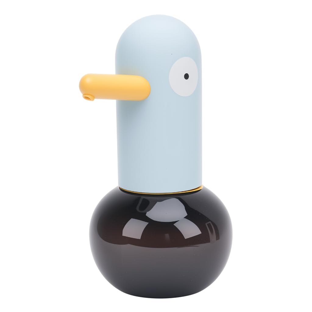 Automatyczny Dozownik Mydła w Pianie, Ładowalny Dozownik Mydła Cute Duck, Bezdotykowy Ręczny Dozownik Mydła z Czujnikiem, do łazienek, Kuchni, Uroczej Dekoracji Wnętrz (Typ 1)