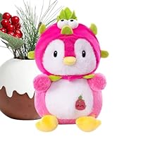 ETUCYNG Stuffed Toy Penguin - Fruit Penguin Plush Doll | Cuddly Doll for Children Teenagers Adults Collectors Bedroom Children's Room Car Sofa Bed Baby Room Playtime Bedtime Travel