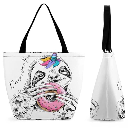Sac de shopping pour voyage paresseux licorne fini le manque de place