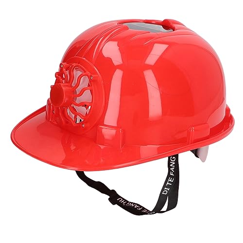 Chapéu de Segurança Rígido, Capacete de Segurança Com Ventilador Solar, Geração de Energia Solar Efi