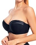 Dvpol 44c Bras for Plus Size Women Black