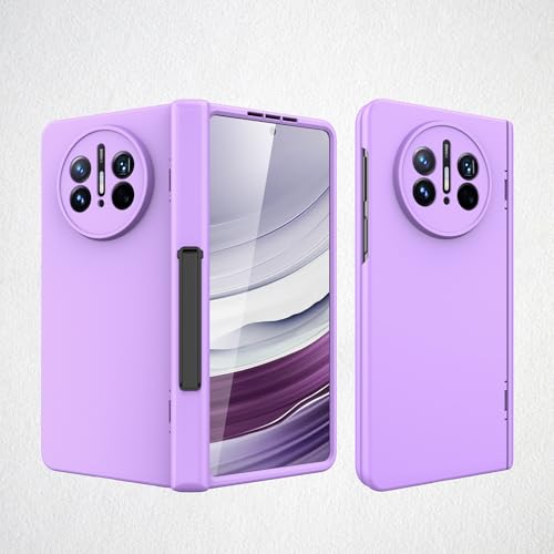 Coque Huawei Mate X5 violette avec charnière et béquille intégrée