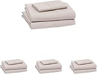 Vista 72 de Yaxa Basics - Juego de sábanas de microfibra ligeras súper suaves y libres de arrugas y transpirables de 3 piezas con bolsillos de 14 pulgadas