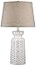 360 Lighting Helene Country Cottage Table Lamp Ceramic Rustic 26