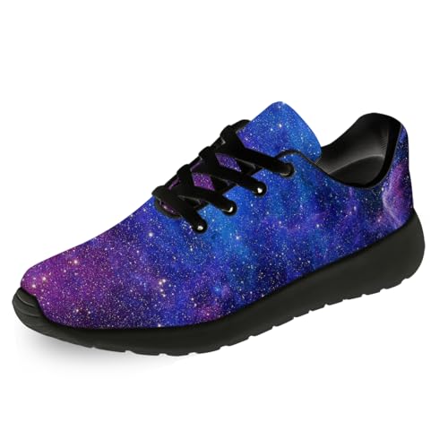 Galaxy Shoes Men Women Tennis Shoes Lightweight Running Walking Sneakers Gifts for Boyfriend Girlfriend Dad Mom
