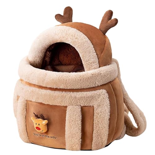 Sac de transport chaud pour chat et petit chien élan