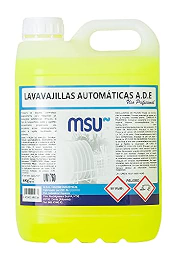 MSU® - Detergente Lavavajillas Máquina Extra Profesional. Envase 6 Kilos. - Para lavado de la vajilla y utensilios de cocina en máquina automática y túneles de lavado. | Ya disponible en tu tienda friki favorita! En mundofriki.es!