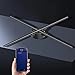 DOEL 25.6inch 3D Hologram Fan Video Projector, 1152*1152 High Pixel Holographic Fan with WiFi, Bluetooth Speaker Supported, Perfect for Shop, Mall, Bar Advertising Display