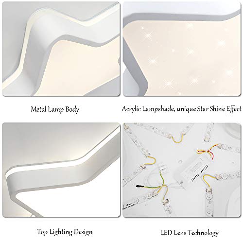 Lampada da soffitto LED, decoro a cielo stellato
