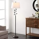 Safavieh Lighting Collection Rudy 62-inch Black Iron Floor Lamp (LED Bulb Included)