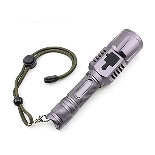 Linterna potente de 1100 lúmenes para iluminar espacios oscuros e impermeables
