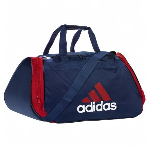 adidas Defender II Medium Duffel Collegiate Navy/University Red One Size2