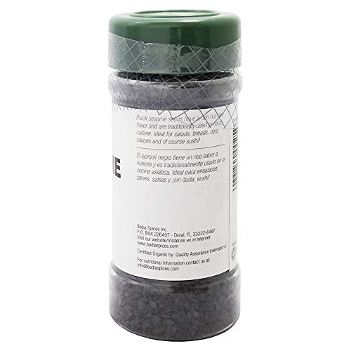 Badia Organic Black Sesame Seeds, 2.5-Ounce #TOP3