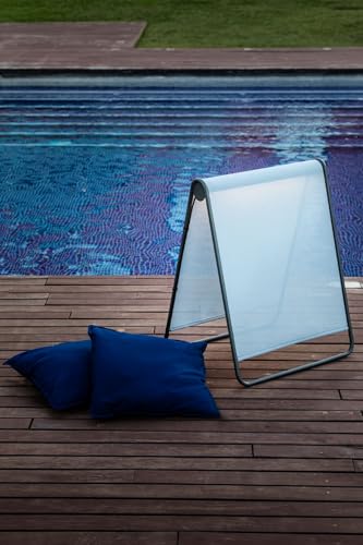 Lampadaire bleu Faro Barcelona 71243 avec diffusion douce