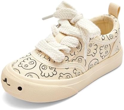 Balabala Toddler Boys Girls Sneakers Walking Shoes Breathable Kids Barefoot Running Shoes Tennis Shoes Slip on Sneakers