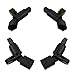 4 pcs Front & Rear Left & Right ABS Wheel Speed Sensor Fit for VW Audi MK4 Golf TT Beetle