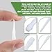 VioraWhite 200 Pack 2BA Thread Soft Tip Dart Points Plastic Replacement Dart Tips Soft Tip Dart Tips Dart Accessories for Tip Darts(White)