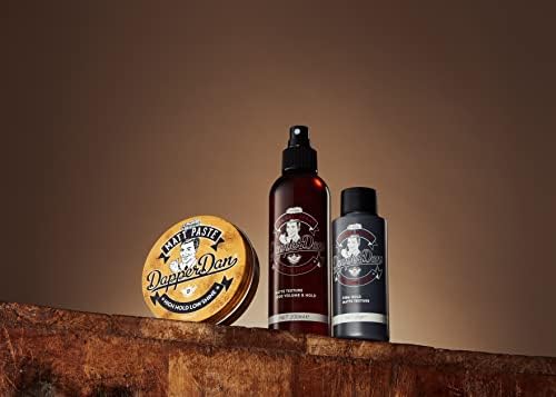 Dapper Dan Sea Salt Spray, Men's Texturising Sea Salt Spray For A Matt Finish And A Textured Stylish Finish Sandalwood Scent, 1 x 200 ml