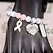AHAETH Breast Cancer Survivor Bracelet for Woman Women Gifts Cance r Free Jewelry Warrior Cancer Fighter Bracelets