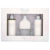 Fcuk Friction Eau De Toilette Spray Gift Set for Her