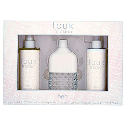Image of Fcuk Friction Eau De Toilette Spray Gift Set for Her
