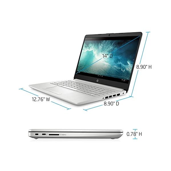 HP-14-HD-SVA-Micro-edge-WLED-backlit-Laptop-PC-AMD-Ryzen-3-3250U-Processor-16GB-DDR4-512GB-SSD-AMD-Radeon-Vega-3-Graphics-HDMI-Windows-10-S-Google-Classroom-Compatible-64GB-ABYS-Micro-SD-Card HP 14inch HD SVA Micro-edge WLED-backlit Laptop PC, AMD Ryzen 3 3250U Processor, 16GB DDR4, 512GB SSD, AMD Radeon Vega 3 Graphics, HDMI, Windows 10 S, 64GB ABYS Micro SD Card , Silver